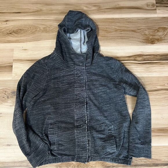 Anthropologie Staring At Stars Grey Button Up Thick Sweater Women’s Large - Picture 4 of 6